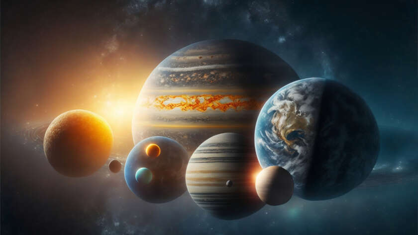 Os planetas no mapa astral natal