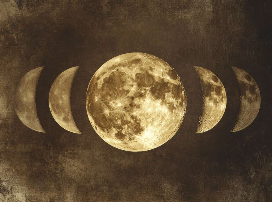 Lua e Lua na Sinastria Amorosa