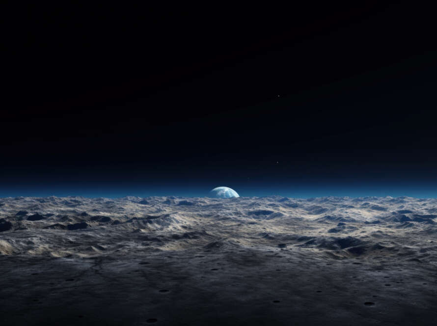 Lua na casa 4 na Revolução Solar