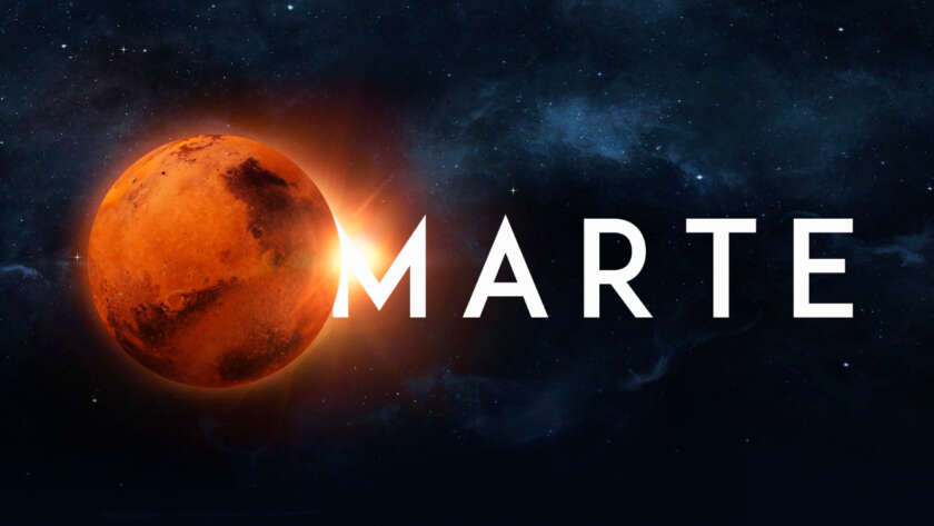 Marte na Casa 4 na Revolução Solar