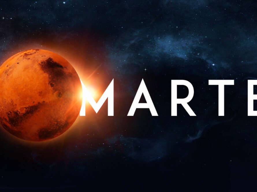 Marte na Casa 4 na Revolução Solar